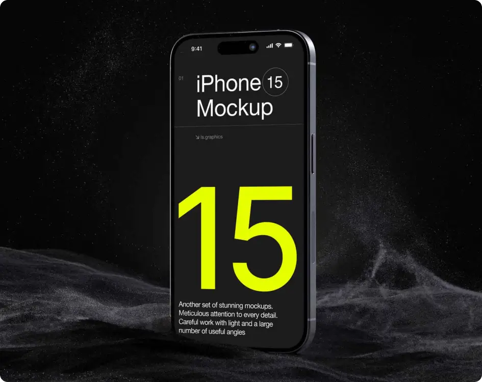 Iphone 15 Mockup
